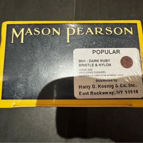 Mason Pearson Black Hair Brush - Picture 2 of 2